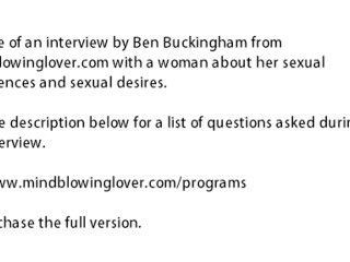 Sexo Consejo Entrevista En Vivo Con Ben Buckingham Consejos De Sexo Para Los Hombres