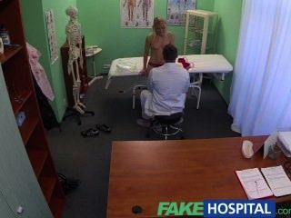 Fakehospital Exitosa Consulta Como Caliente Rubia Gemidos Su Camino A Través De