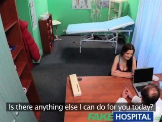 Fakehospital Sexy Paciente Tiene Una Gran Sorpresa Para El Médico Sucio