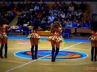 Danza Sexy De Las Animadoras Rusas Calientes